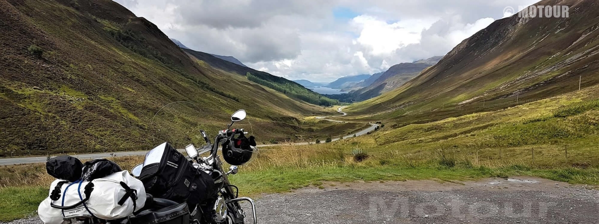 Blick Glen Coe Valley