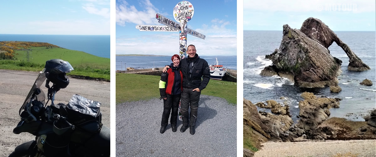 Motorradurlaub Motour Reisen Schottland John O'Groats