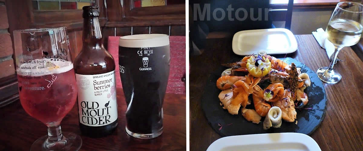Fotobeispiel:Viele Pubs in England und Irland servieren sehr gute Mahlzeiten
