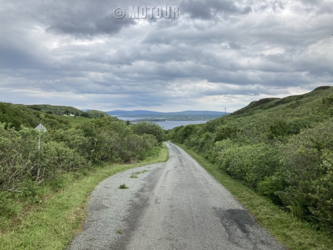 Single Road Track mit Passierstelle Schottland