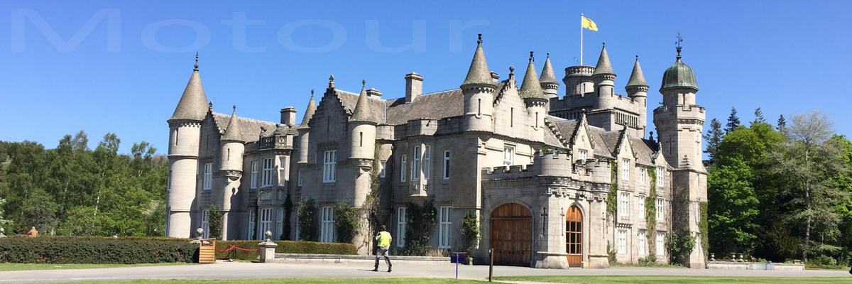 Motorradreise schottland Balmoral Castle