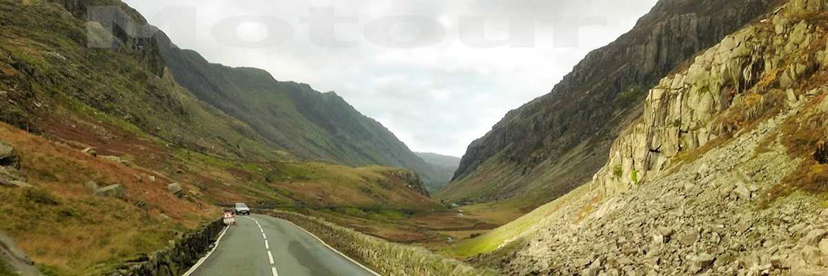 Motorradreise Motour, Tour Tag Snowdonia National Park